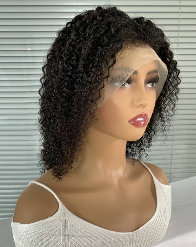 Dianne 13*4 lace transparent kinky curly wig