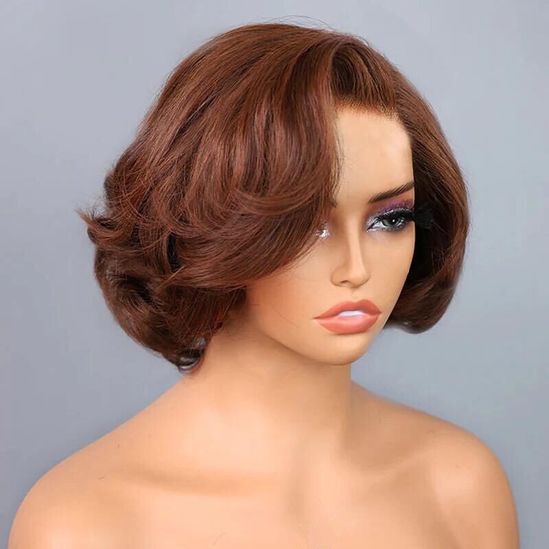 Dianne Lace frontal 13*4 virgin hair short hair