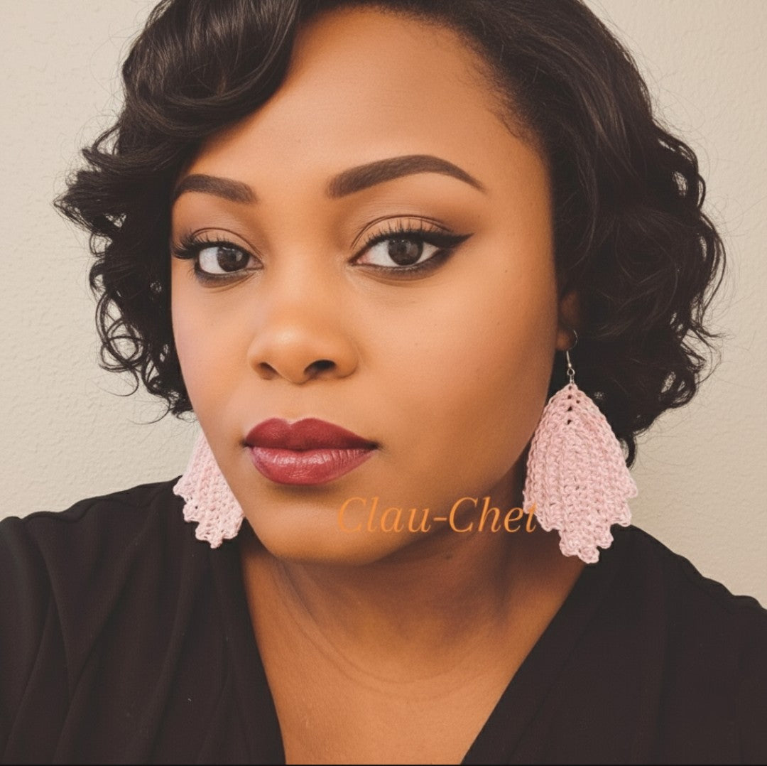 Aurélie boucles d'oreilles en crochet