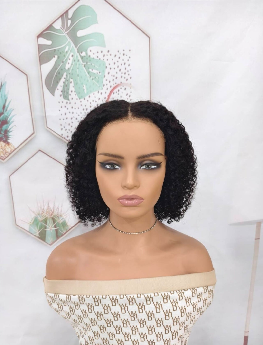 Dianne kinky curly wear &go wig Glueless 7*5 14inch