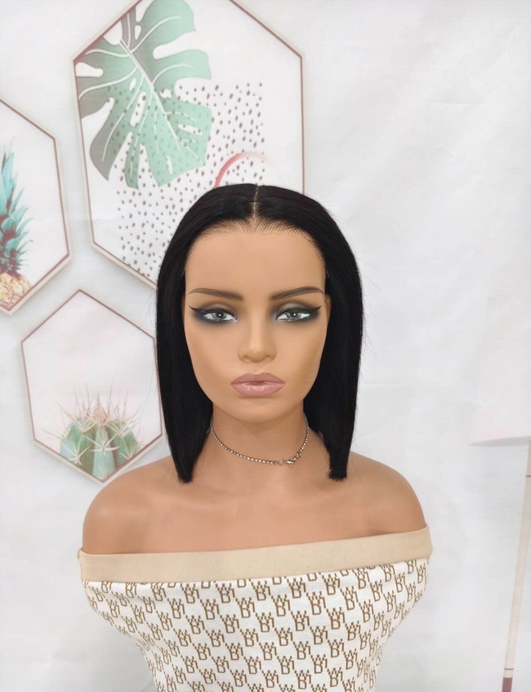 Dianne glueless virgin hair 7*5 10inch Pre-cut