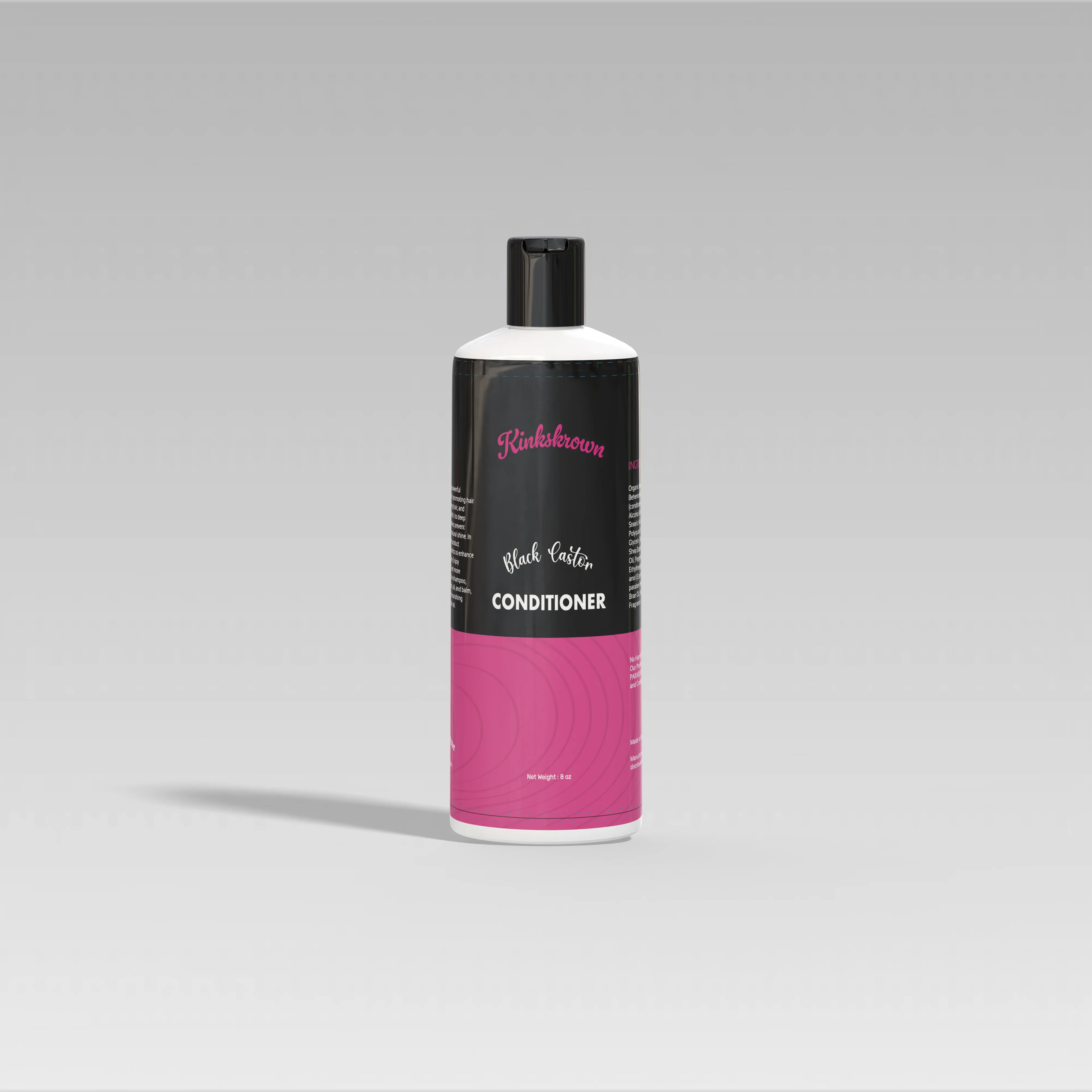 Force et nutrition en profondeur – Après-shampoing à l'huile de ricin noir