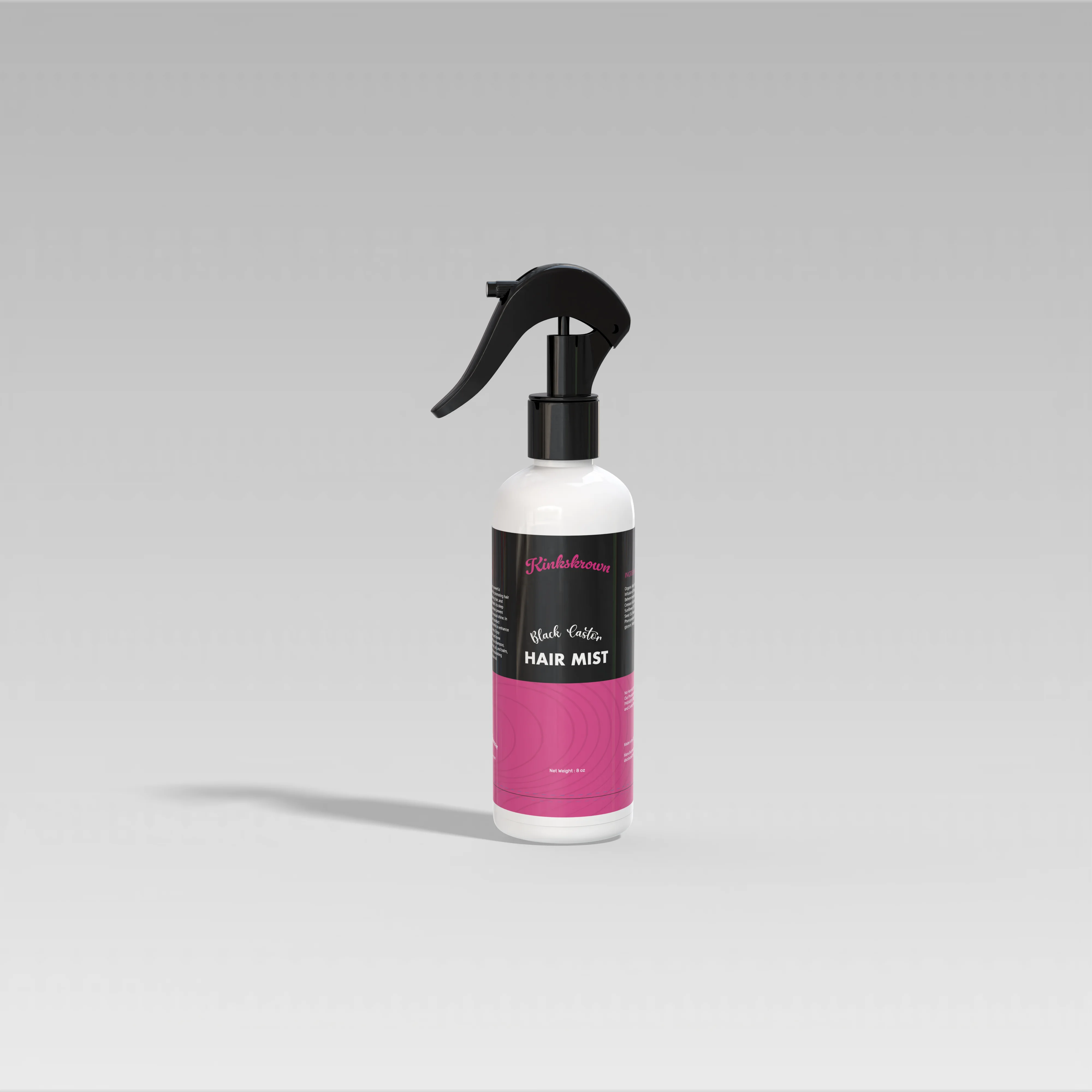 Hydrate et fait briller – Brume capillaire à l'huile de ricin noir