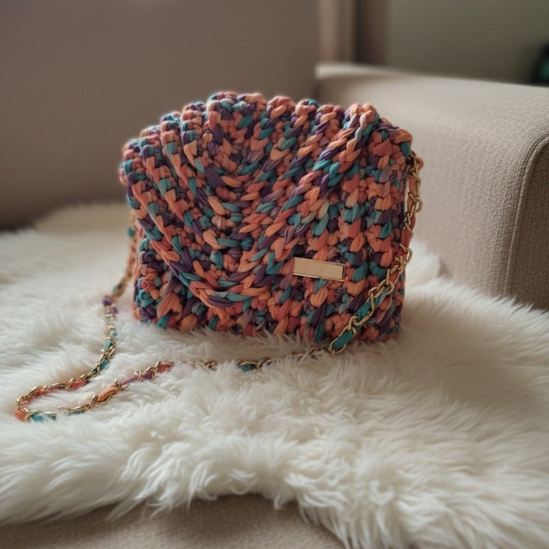Asymetria Sac à main en crochet
