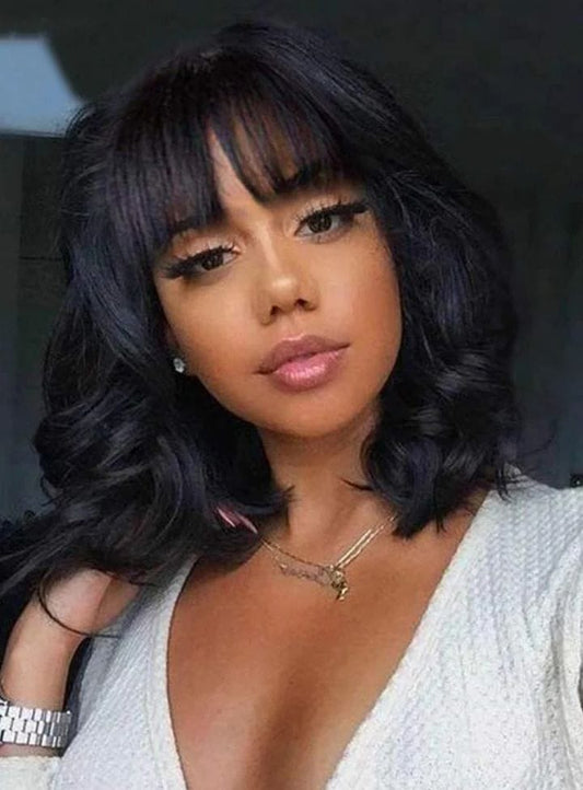 Dianne black Bang wig 10 inches
