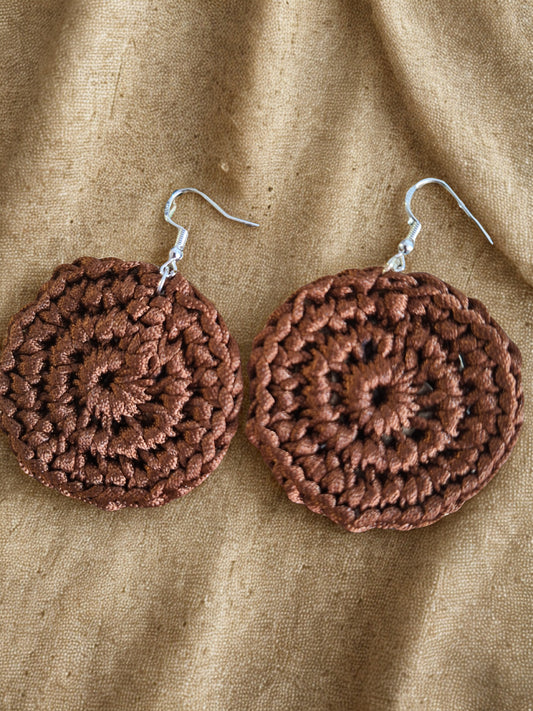 Boucle créole en crochet